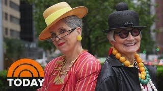 The Idiosynchratic Fashionistas Won't  Let Age Or Anything Stop Them | TODAY