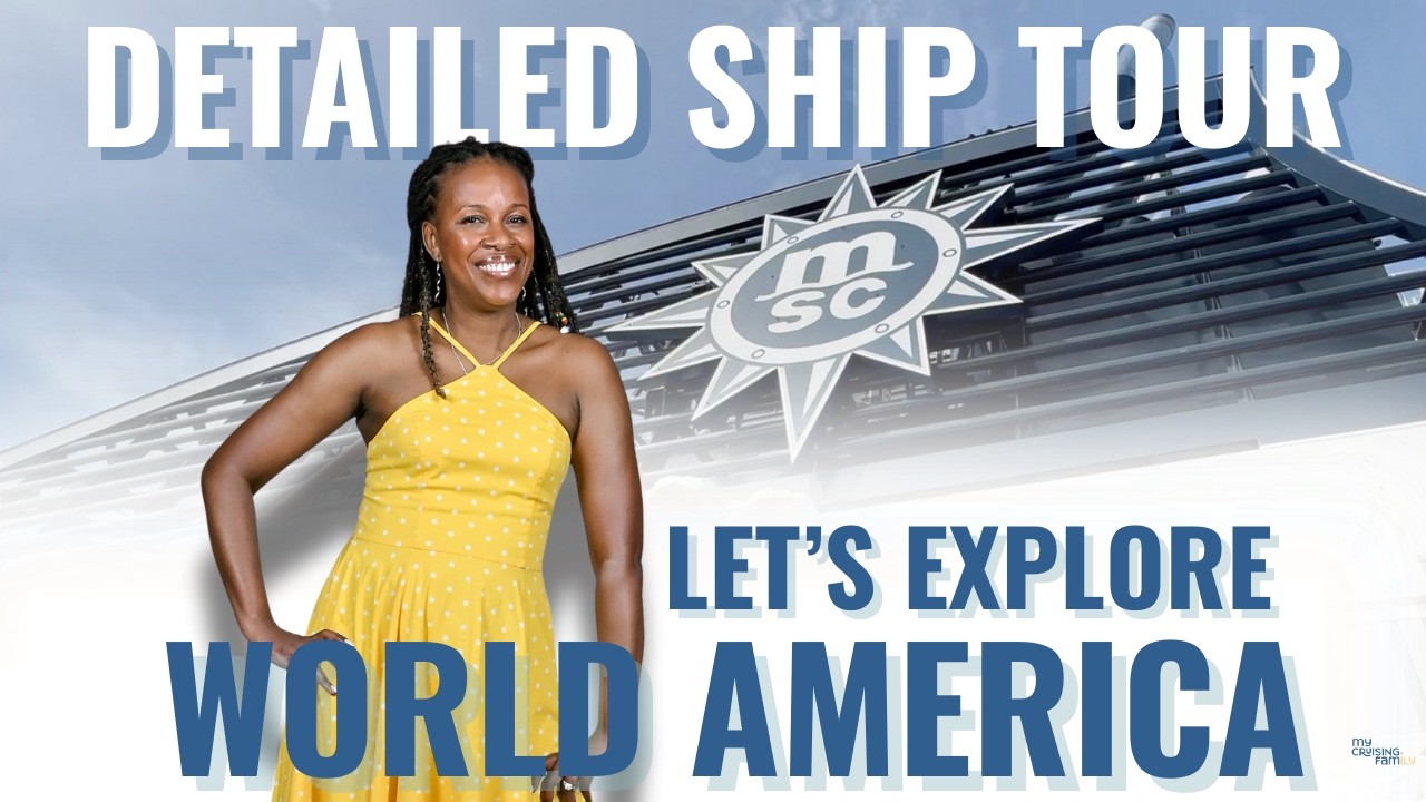 The ULTIMATE  MSC World America Ship Tour | COMPLETE Cruise Ship Walkthrough