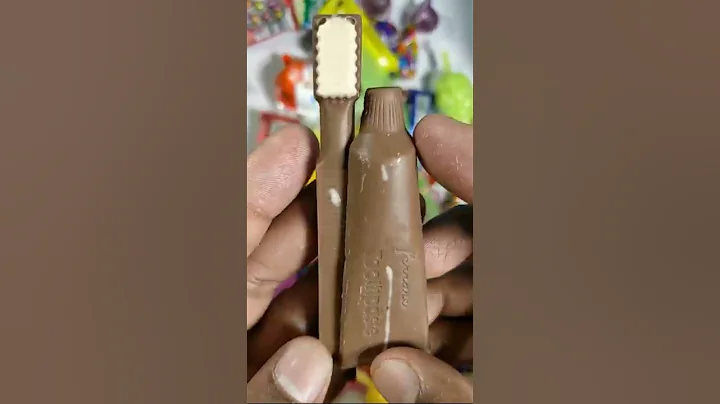 Yummy Chocolate Tooth brush and Paste Choco Smile #shorts #chocolate
