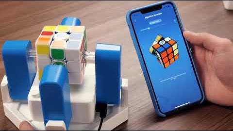 GAN Robot, Cube Solving Machine Automatic Puzzle Scrambler & Solver with Artificial Intelligence.