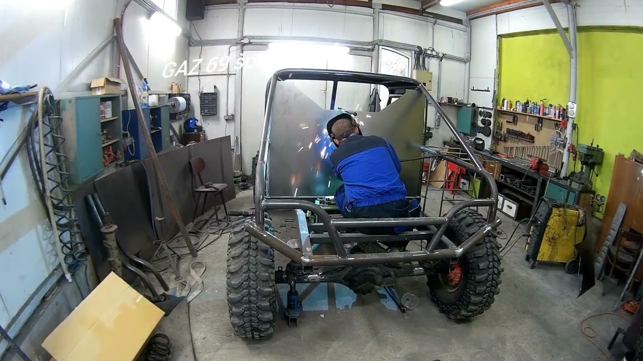 Ako postaviť Offroad špeciál!!! Celá stavba môjho špeciála zhrnutá do 6min GAZ 69 špeciál 4x4