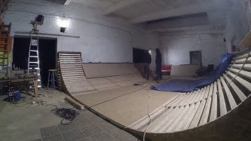 building a mini ramp - timelapse