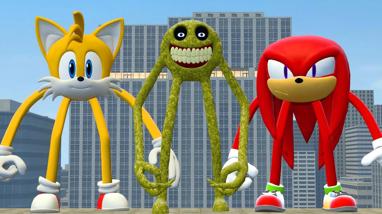 I BECOME NEW TAILS SMILEY'S VS KNUCKLES SMILEY'S VS ROBLOX INNYUME SMILEY'S in Garry's Mod