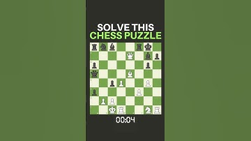 Can you solve this chess puzzle? #shorts #chess