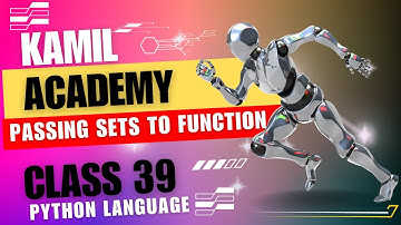 Python Tutorial: Passing Sets to Functions | Explained with Examples | In Pashto Language (Class 39)