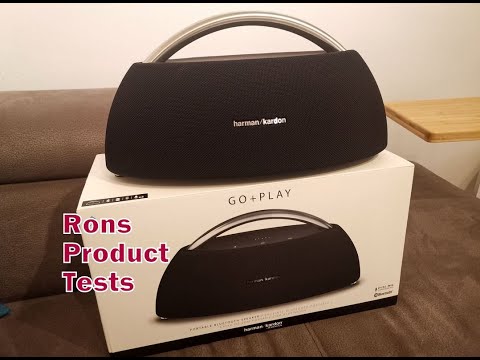 Harman Kardon Go + Play Tragbarer Bluetooth Lautsprecher mit Akku im Test 2.Generation | HiFi Anlage