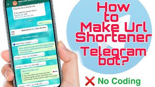 How to make url shortener telegram bot | How to make bitly link shortener telegram bot?