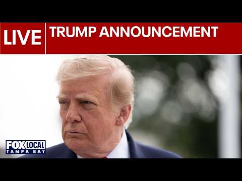 LIVE: President Trump makes announcement from Oval Office