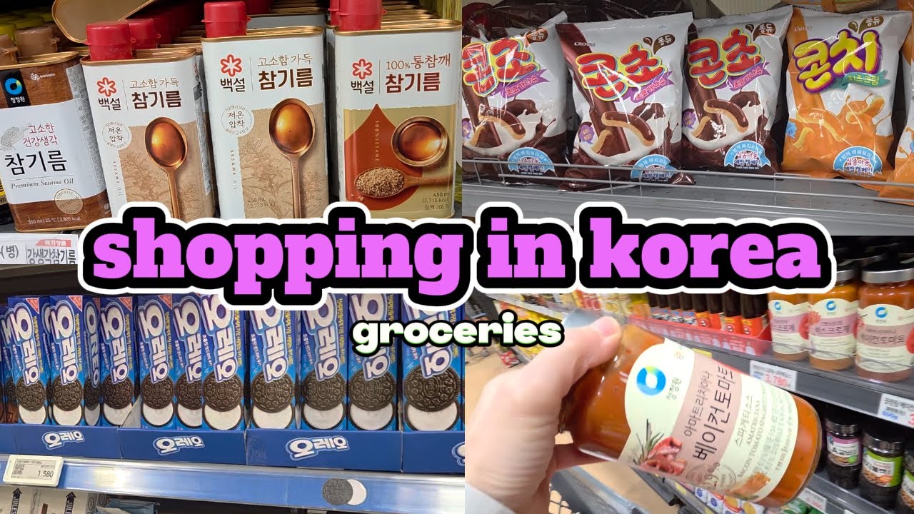 Korea Shopping Vlog 🇰🇷 Продуктовая цена 🛒 Продуктовая торговля в январе