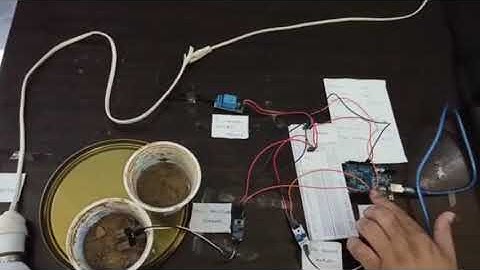 AUTOMATIC WATERING SYSTEM FOR PLANTS USING ARDUINO