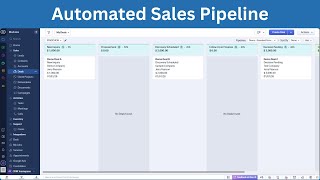 Zoho CRM Pipeline Walkthrough | Automated Deal Stages & Follow-Up Tasks (Precision Flow Solutions)