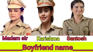 Madam Sir Serial: Madam Sir vs. Karishma vs. Santosh Full Lifestyle || Height, Weight, etc. Madam Sir Serial: Madam Sir vs. Karishma vs. Santosh Full Lifestyle || Height, Weight, etc.