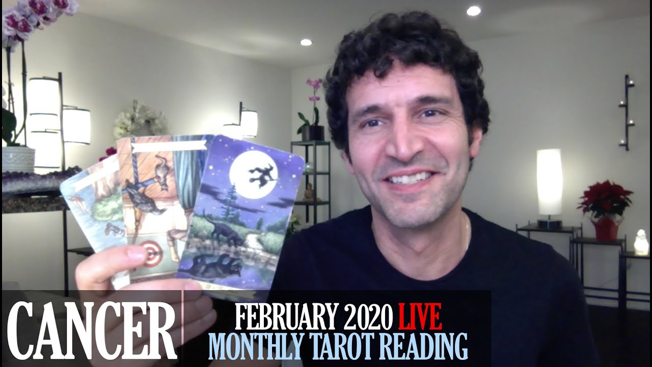 CANCER February 2020 Live Extended Monthly Intuitive Tarot Reading by Nicholas Ashbaugh