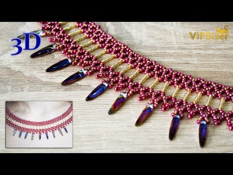 Video: How To Make A Necklace From Pearls And Thorns