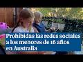 Australia prohíbe el uso de redes sociales a los menores de 16 años