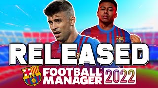 FM22 | I RELEASED every BARCELONA player on Football Manager 2022!