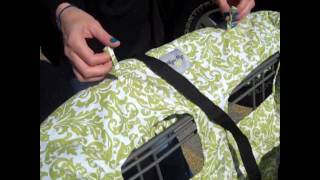 Itzy Ritzy's Ritzy Sitzy™ Shopping Cart & High Chair Cover.wmv