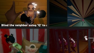 All of the Secret Neighbor Tutorial Glitches I