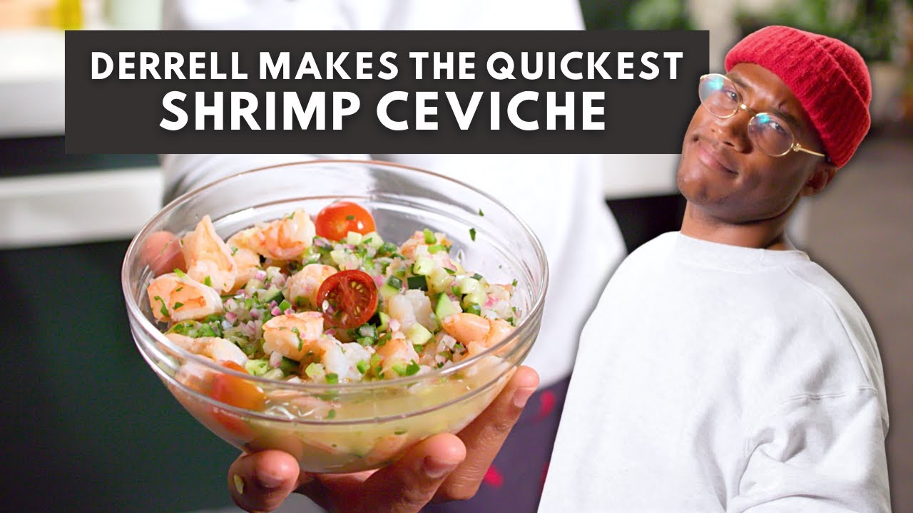 Derrell Makes the Quickest Shrimp Ceviche | Mad Good Food | Tastemade