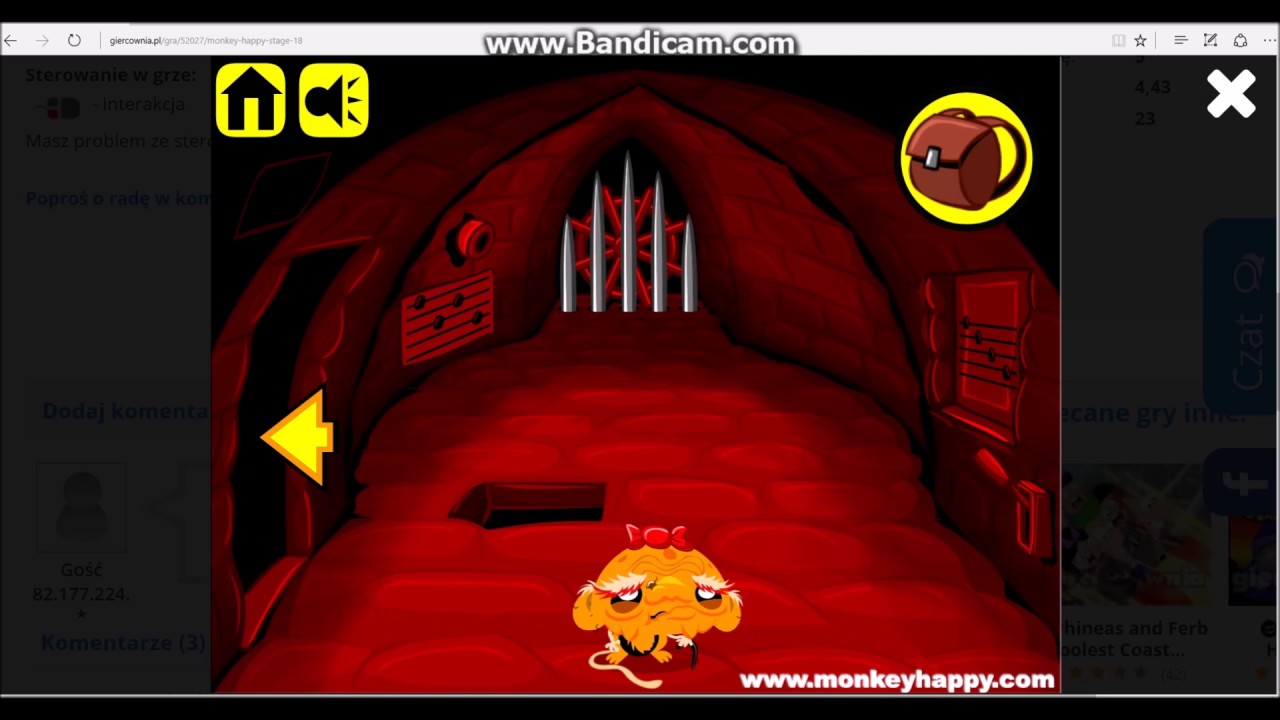 monkey happy stage 18