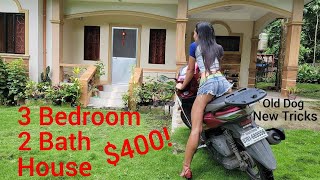 Our New 3 Bedroom 2 Bath House in Valencia Philippines, Old Dog New Tricks