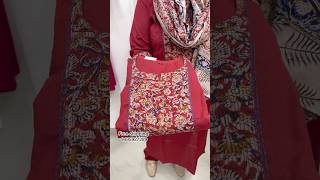 Cotton 3piece set |free shipping #kalamkari #kalamkariprint #cotton #dailywear order now✨