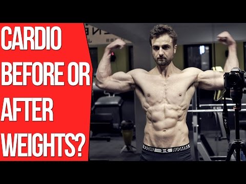 Cardio Before or