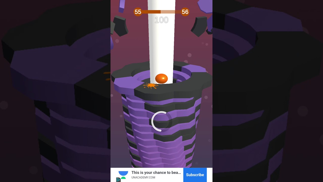 Stack ball- blast through platforms android gameplay #8