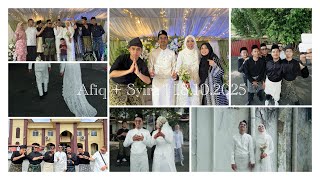 YEAHHHH !! Afiq & syira dah kawen kawen!!!!