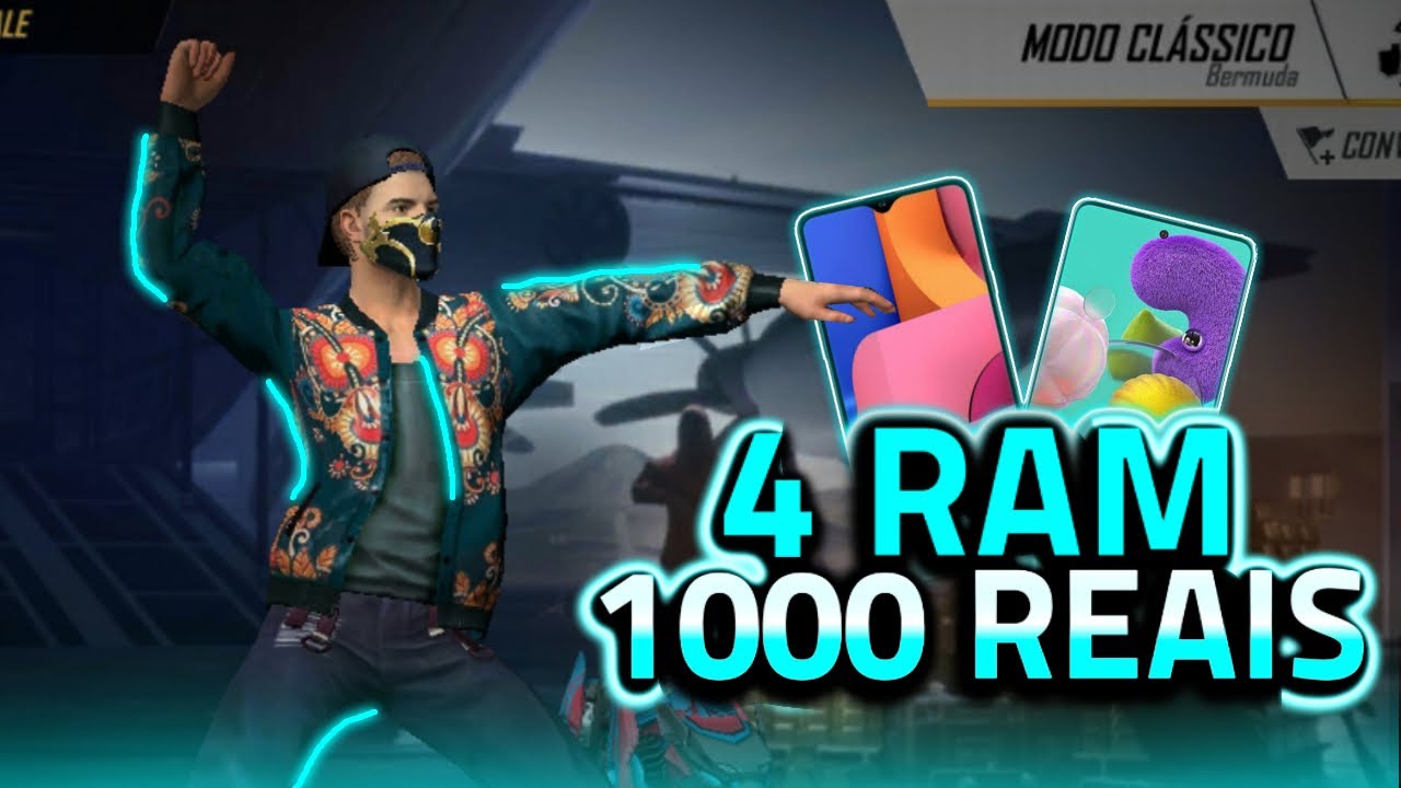 MELHORES CELULARES PRA JOGAR FREE FIRE! CELULAR BARATO FREE FIRE 2020 🔥