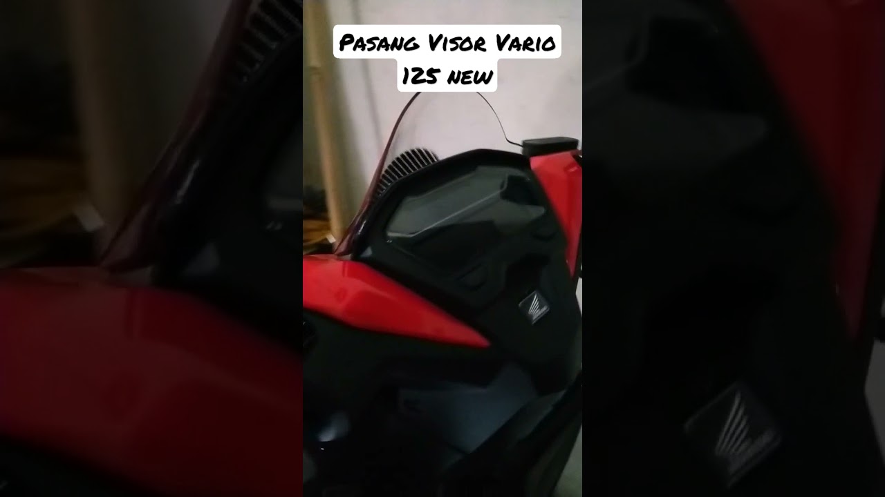 pasang visor di vario 125 new