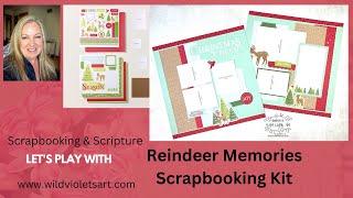Scrapbooking & Scripture – Reindeer Memories Scrapbooking Kit
