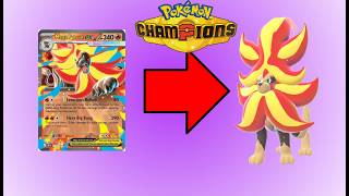 Pokemon Cards Decide My Champions Team!!