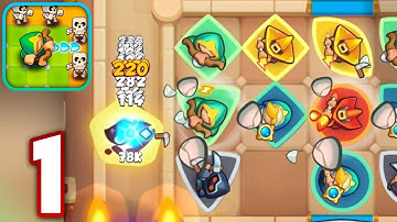 Rush Royale: Tower Defense TD - Walkthrough Gameplay Part 1 - Tutorial (iOS, Android)