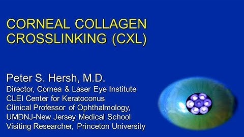 Corneal Collagen Crosslinking Update