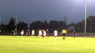 FPU goalie Catherine Michaelis makes a save