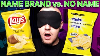 NAME BRAND VS NO NAME SHOWDOWN - BLIND TASTE TEST