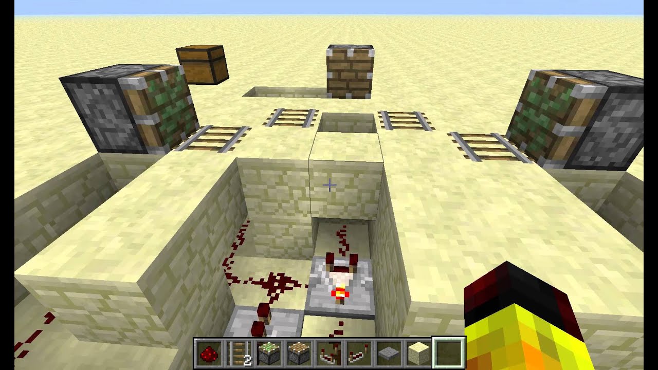 How to make a rail duplicator in minecraft (1.7.2) YouTube