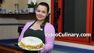 Esterhazy Cake Recipe by Grandma Emma & Daniella - Video Culinary