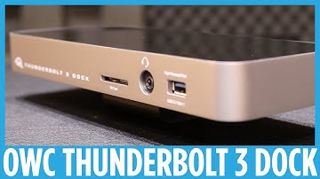 OWC Thunderbolt 3 Dock: Hands-on
