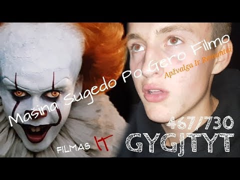 Žiūrėjome Siaubo Filmą "TAS"!?? Vos Grįžome Į Baraką?!! "IT" Apžvalga.