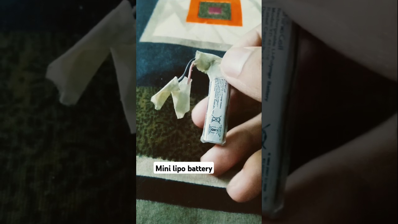mini lipo battery 