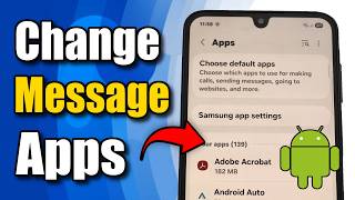 كيفية تعيين تطبيق الرسائل الافتراضي على هاتف أندرويد (أفضل طريقة) screenshot 2