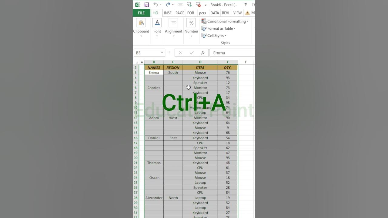 How to fill same data in excel youtube