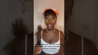 Afrohaare wachsen lassen!!