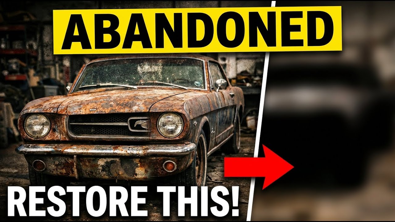 👉 Abandoned 1964 Ford Mustang Restoration | Rust To Fix