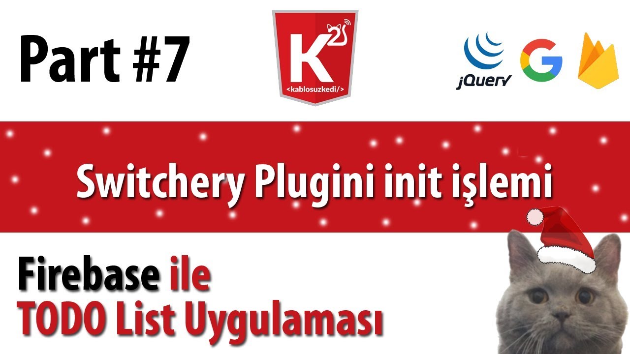 Part #7 Switchery Pluginini Initialize Etmek
