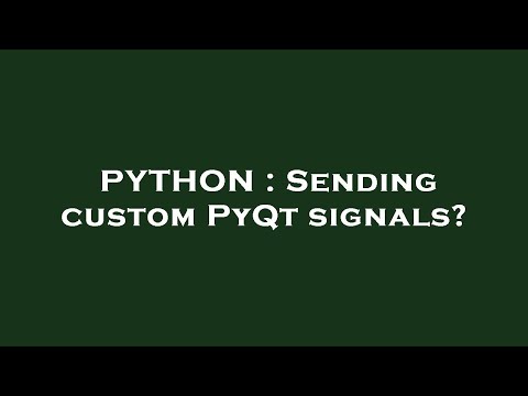 PYTHON : Sending