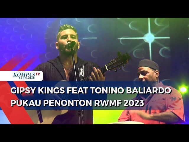 Gipsy Kings Featuring Tonino Baliardo Pukau Penonton RWMF 2023 Sarawak class=