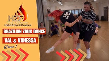 Zouk Demo 1 | Val & Vanessa | Helsinki Zouk Festival 2023